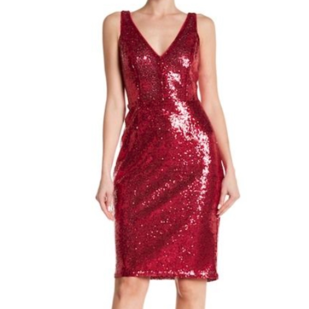 Marina V-Neck Midi Dress